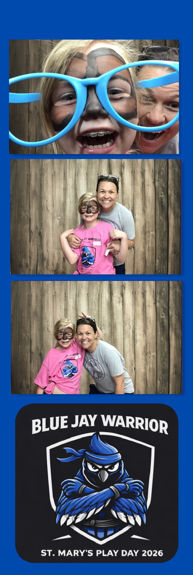 St. Mary's Play Day photo booth strip